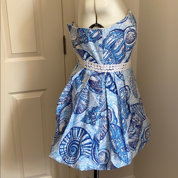 • Lilly Pulitzer • Strapless Bubble dress - Picture 3 of 4